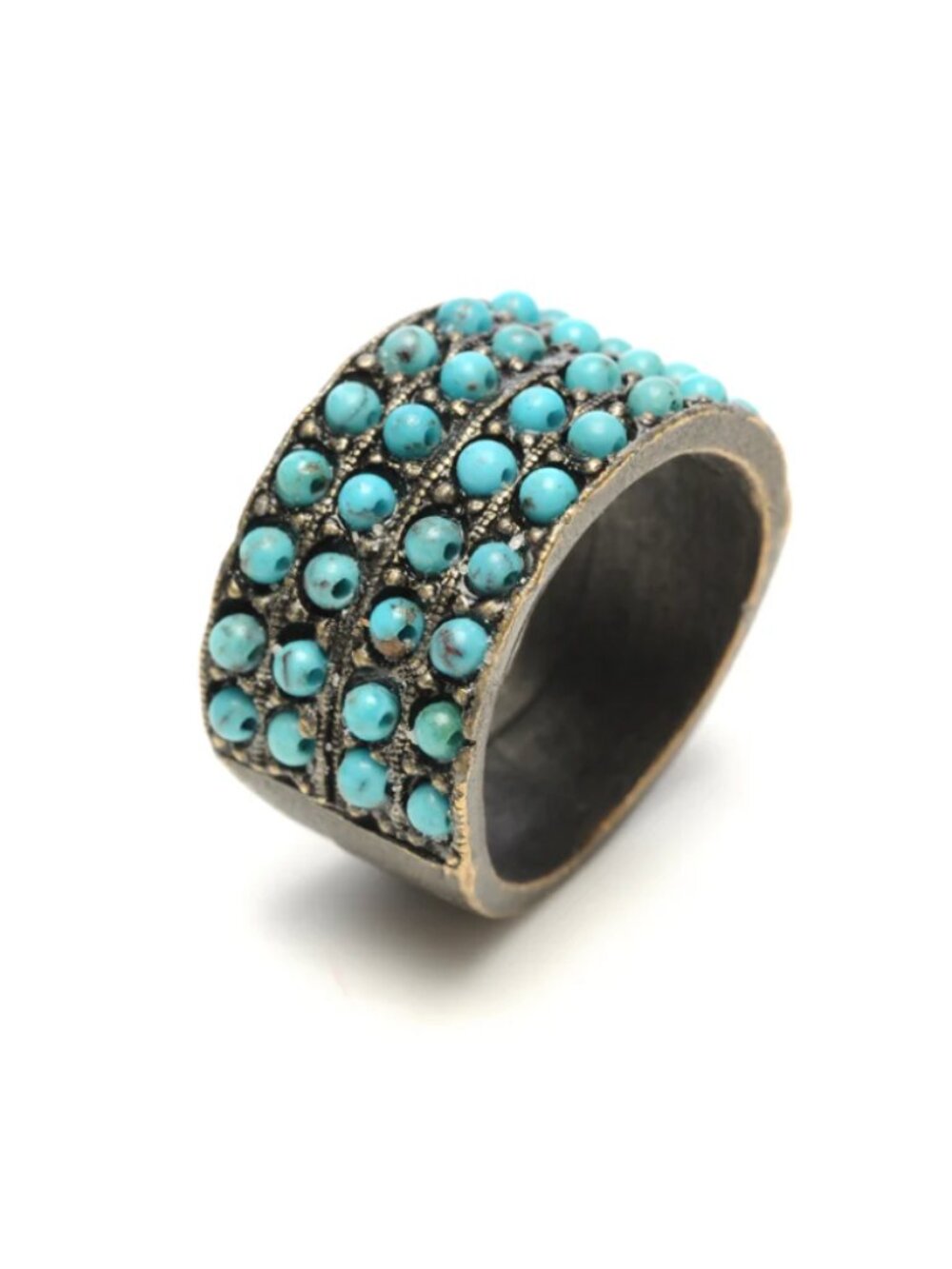 🎉HOST PICK🎉 4-Row Turquoise Band Ring